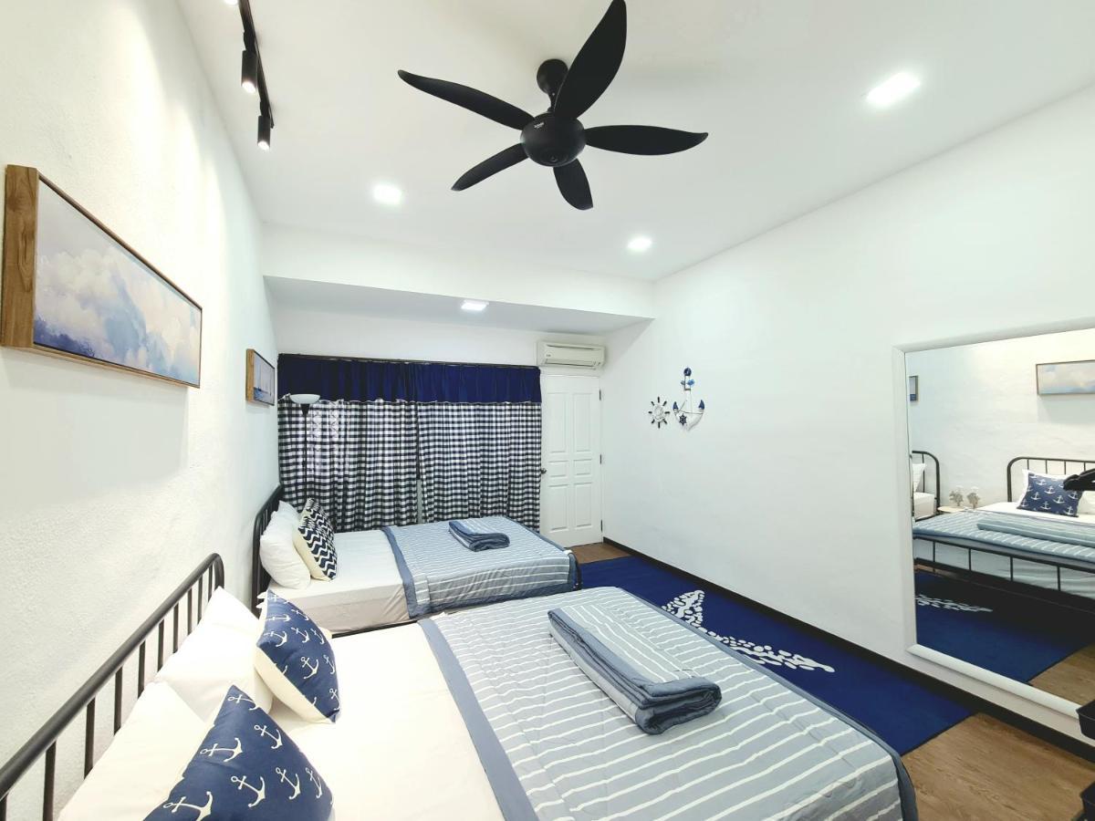 527 Beachhouse L 5 Bedroom With Swimming Pool - 3Min Walk To The Beach Tanjung Bungah  Bagian luar foto