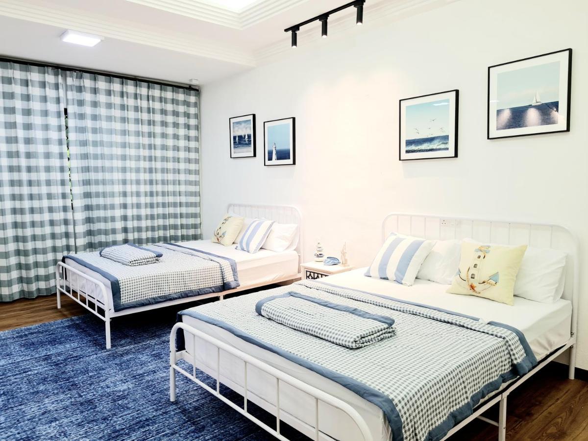 527 Beachhouse L 5 Bedroom With Swimming Pool - 3Min Walk To The Beach Tanjung Bungah  Bagian luar foto