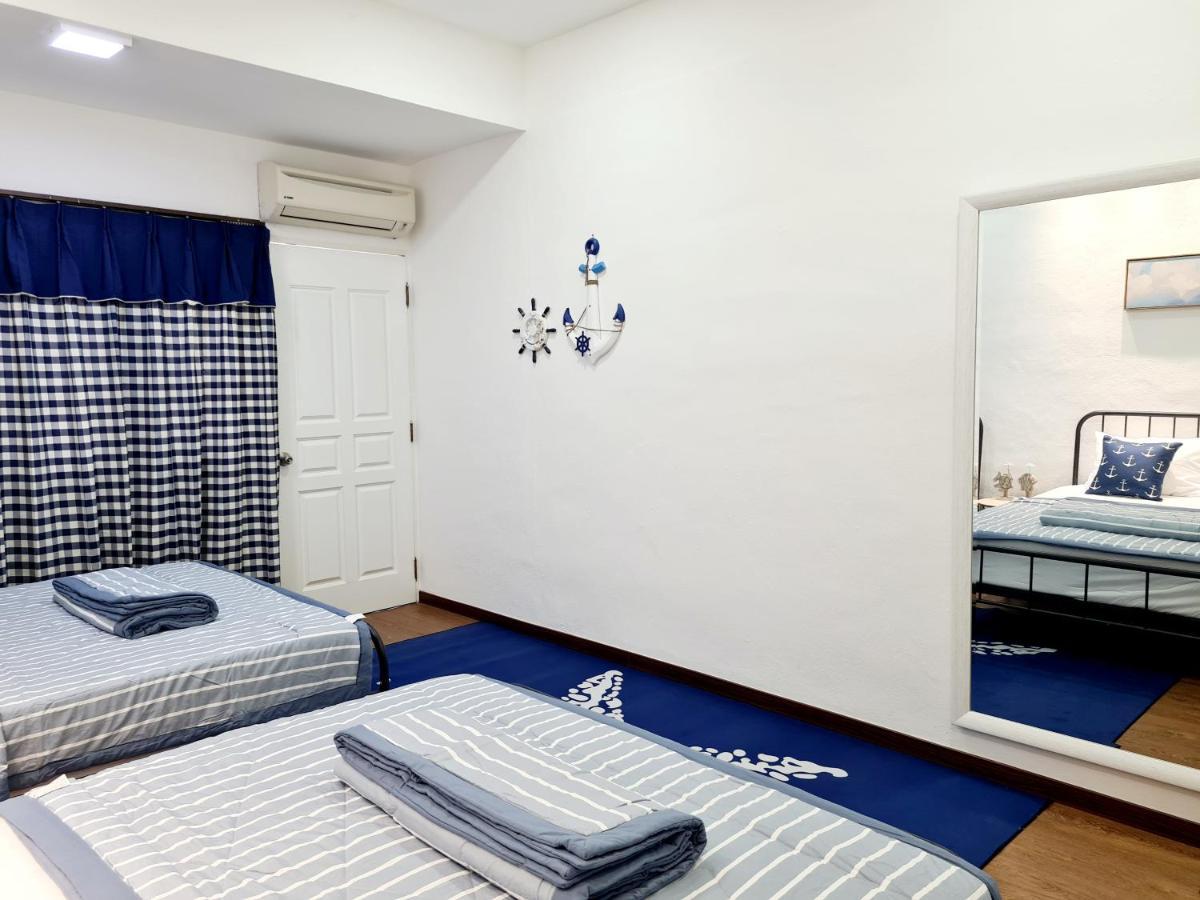 527 Beachhouse L 5 Bedroom With Swimming Pool - 3Min Walk To The Beach Tanjung Bungah  Bagian luar foto